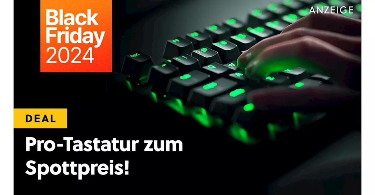 Wäre ich E-Sportler, würde ich mir diese Tastatur holen: Razer-Gottheit jetzt stark reduziert!