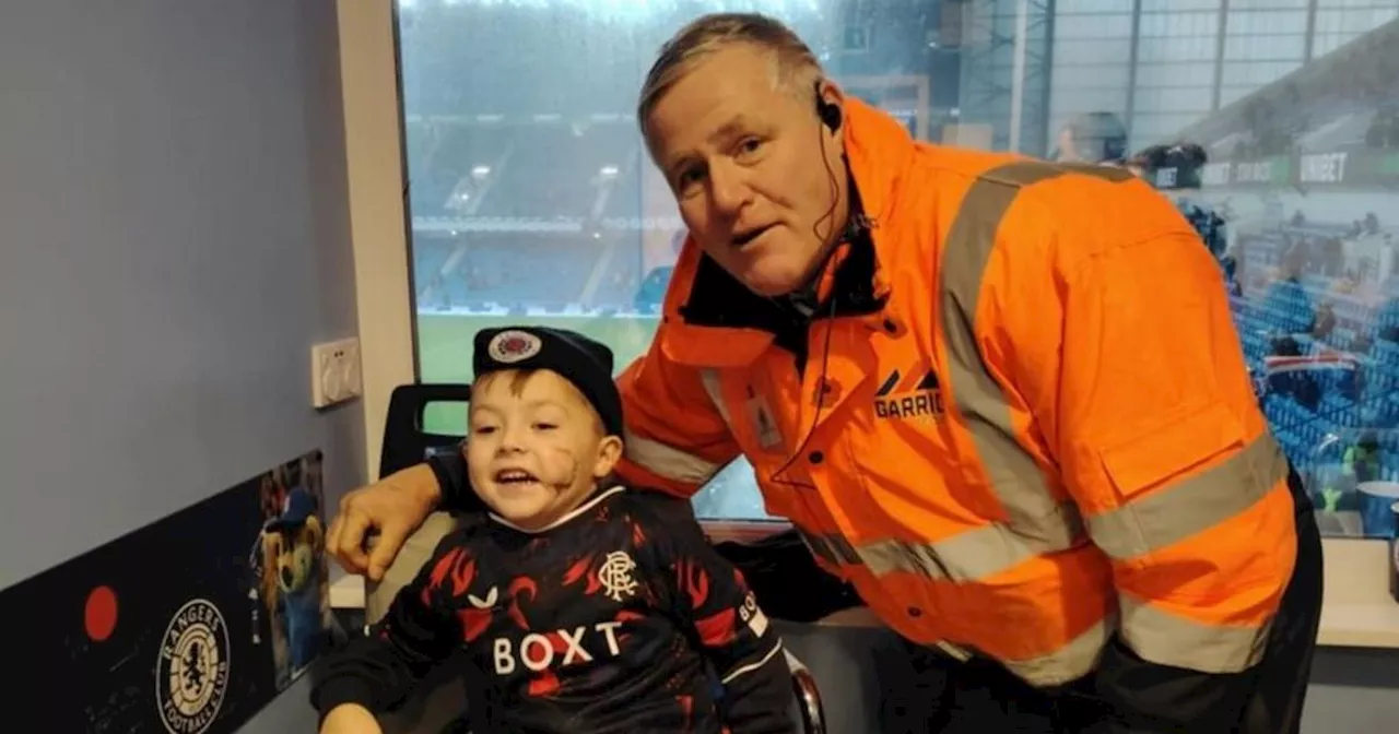 Rangers VIP treatment for Paisley boy scarred for life in XL bully attack