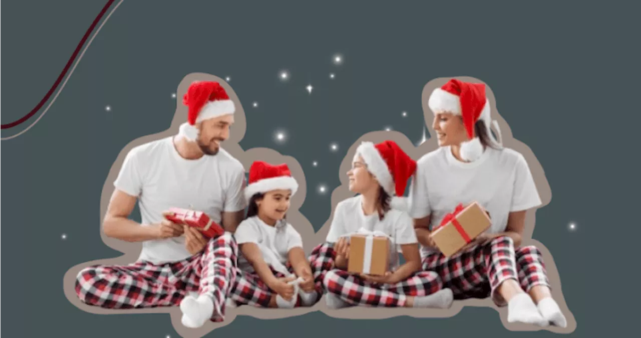 Festive PJ sets for your holiday family photoshoot