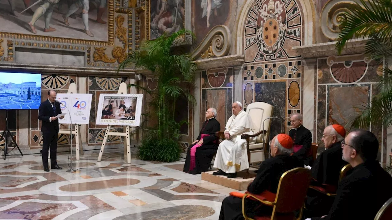 Pope: 'Dialogue prevented war between Chile and Argentina 40 years ago'