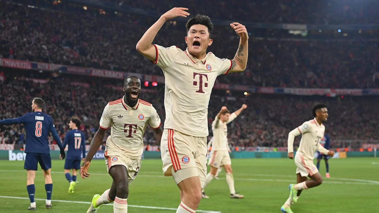  Bayern schlägt Paris knapp, City vergibt 3:0-Führung