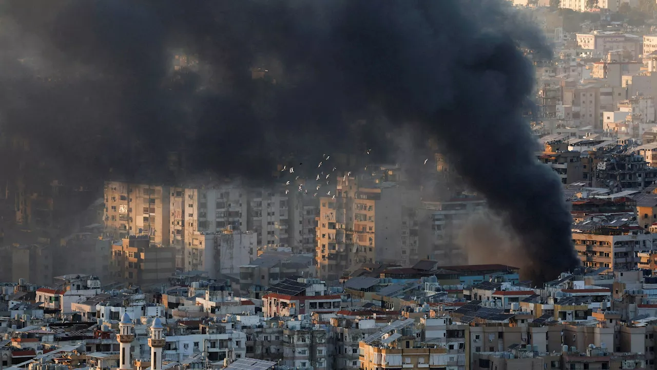 Israel Luftangriffe auf Beirut Vor Waffenruhe-Verhandlungen