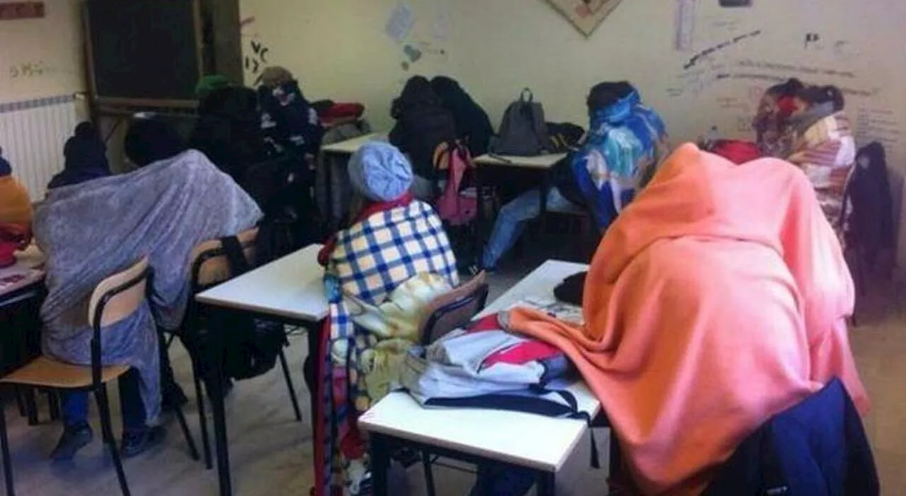 Roma, termosifoni spenti in classe: 40 le scuole “sottozero” tra elementari e asili