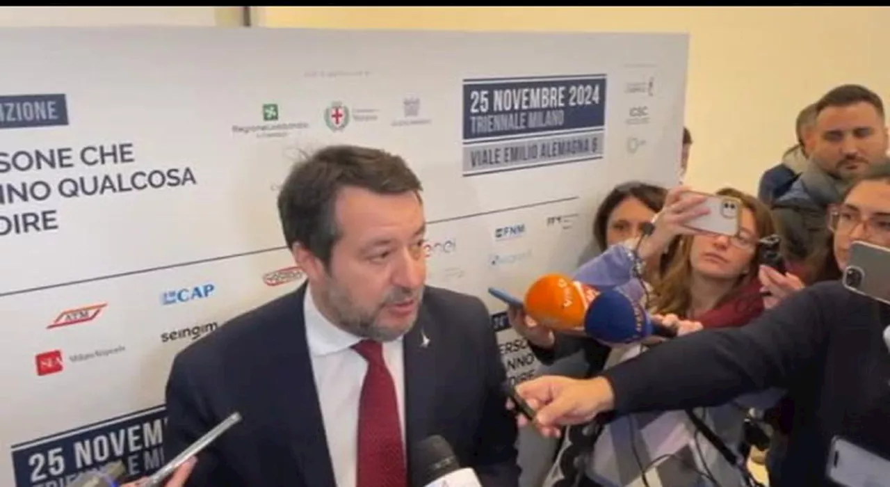 Salvini: 'Unicredit è una banca straniera, preoccupato per l'accordo Bpm-Mps'