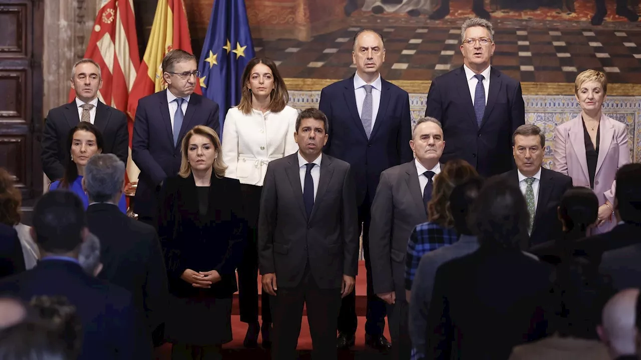 El nuevo Consell afronta la recuperación de la Comunidad Valenciana tras la DANA