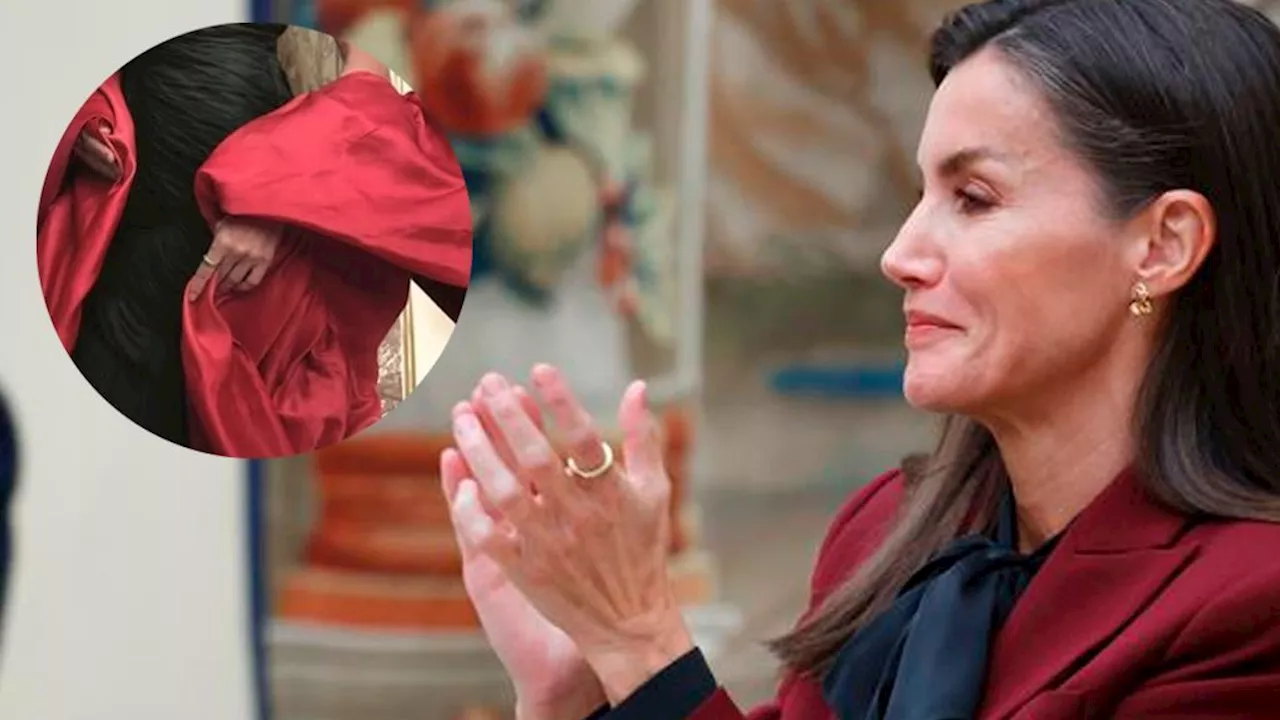 El significado oculto del anillo que ha eclipsado el retrato de la reina Letizia