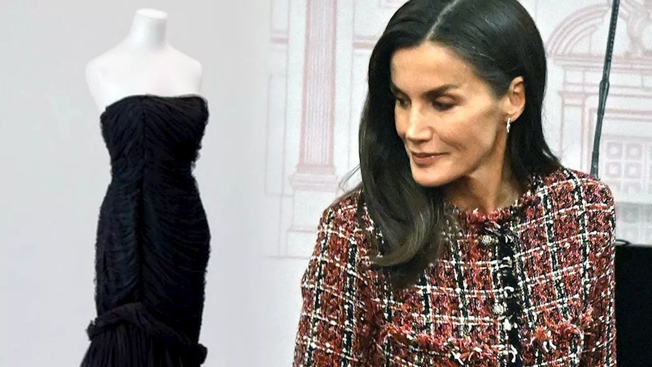 El vestido de la reina Letizia, un Balenciaga que ha estado escondido más de 15 años