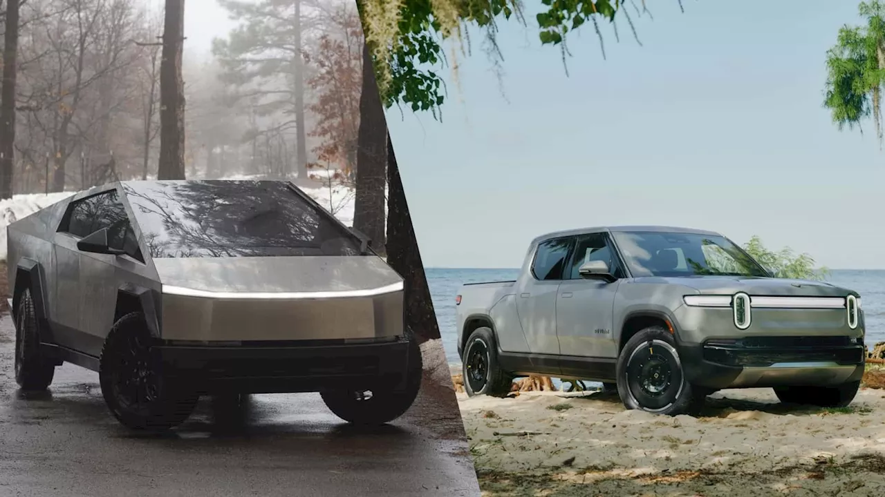 This Rivian R1T Vs. Tesla Cybertruck Test Proves EPA Range Isn't The Full Story