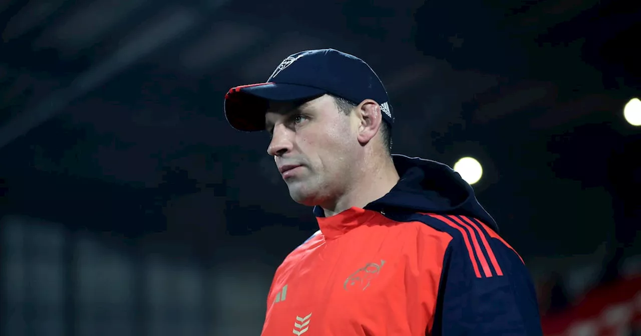 Leamy Extends Contract as Defense Coach for Munster Until 2027