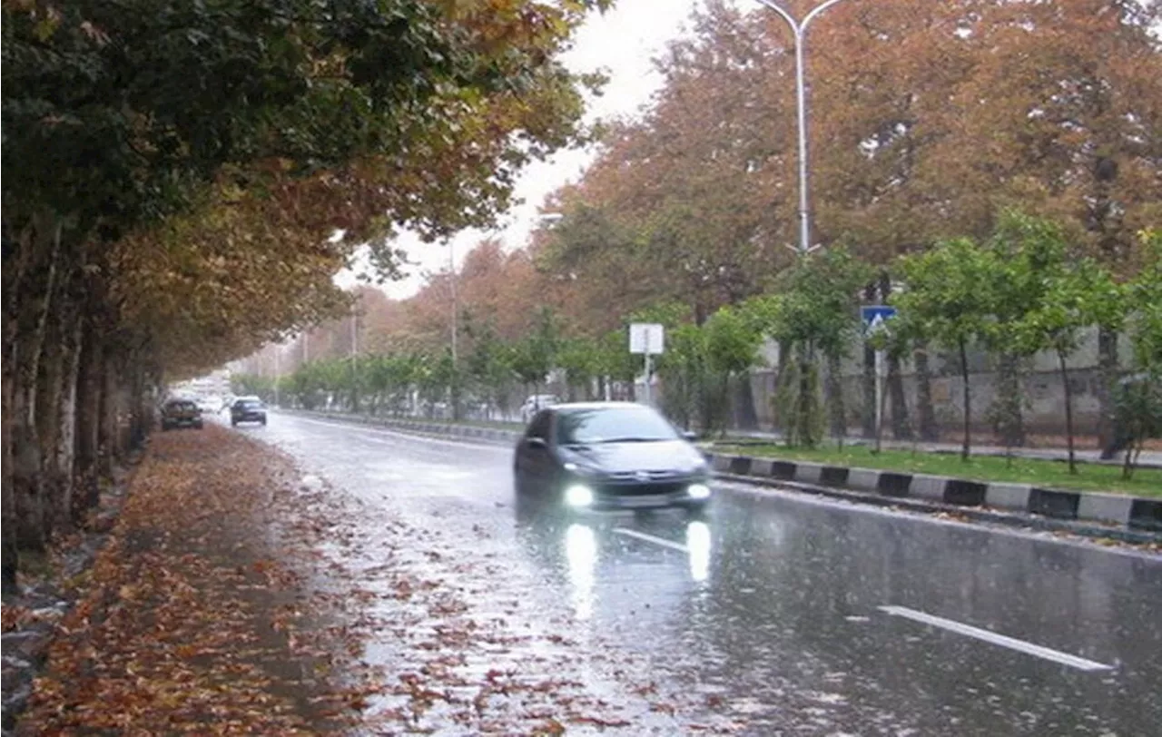 بارش باران، وزش باد شدید و سرمای هوا در استان مرکزی