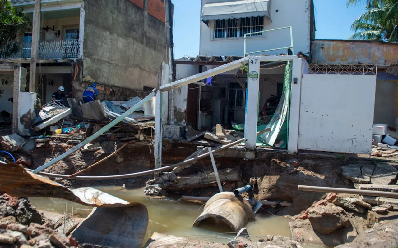 Águas do Rio é notificada após adutora romper e matar idosa