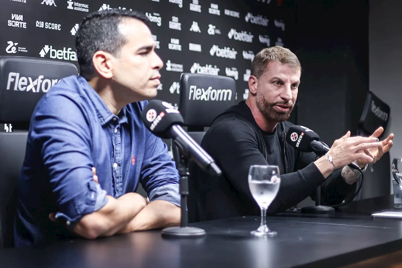 Vasco anuncia Felipe como técnico interino