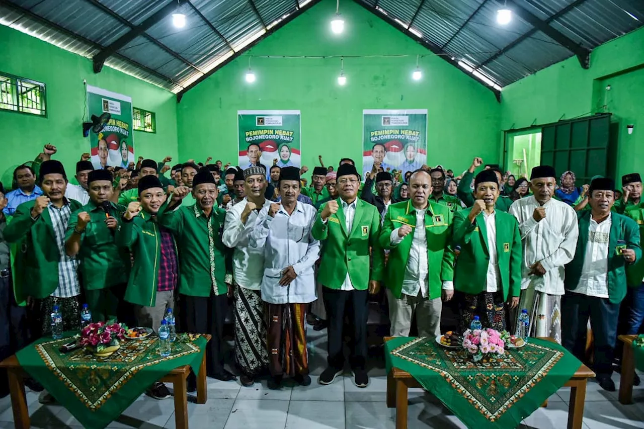 Mardiono ke Bojonegoro, Pastikan Kader PPP Kawal Suksesnya Pilkada 2024