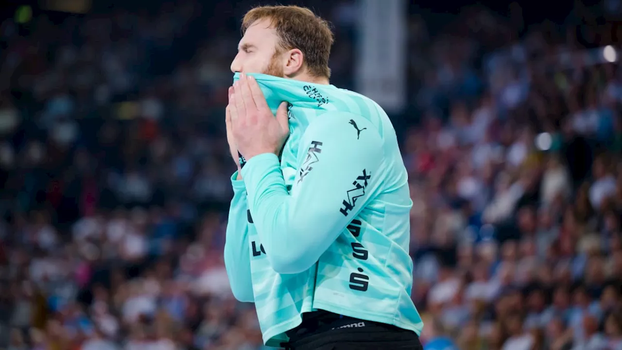 Handball-Torwart Andreas Wolff sieht bei Kiels knappem Sieg die rote Karte