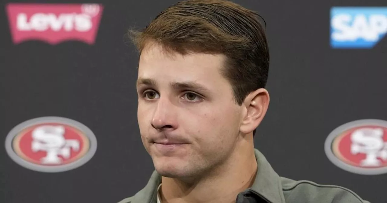 49ers QB Brock Purdy resumes throwing, but status for Sunday's game unknown