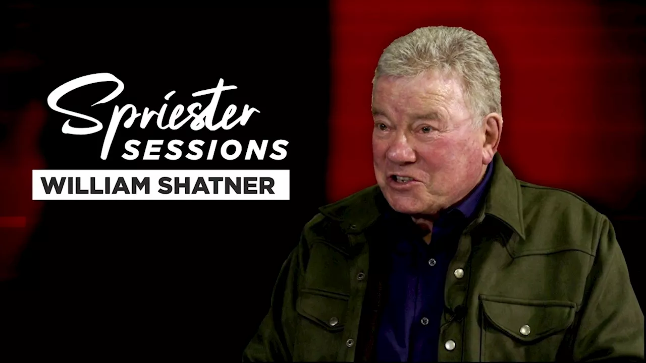 Spriester Sessions: Actor William Shatner talks about legacy, iconic roles