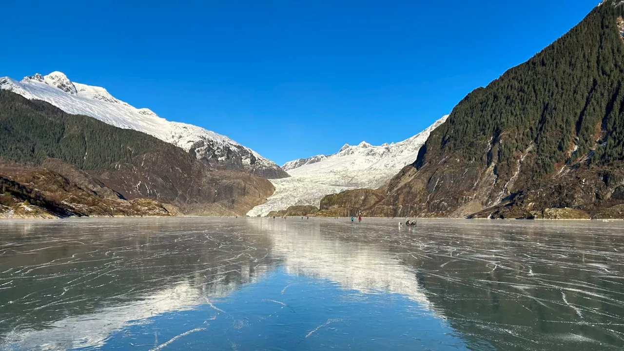 Caution advised as Juneau lakes freeze for the first time this winter