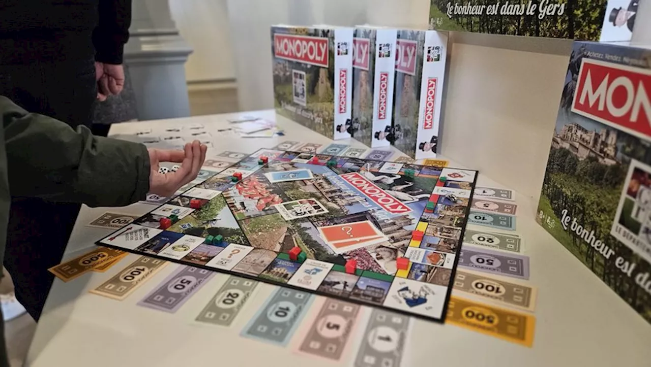 Un Monopoly aux couleurs du Gers mis en vente à quelques semaines de Noël