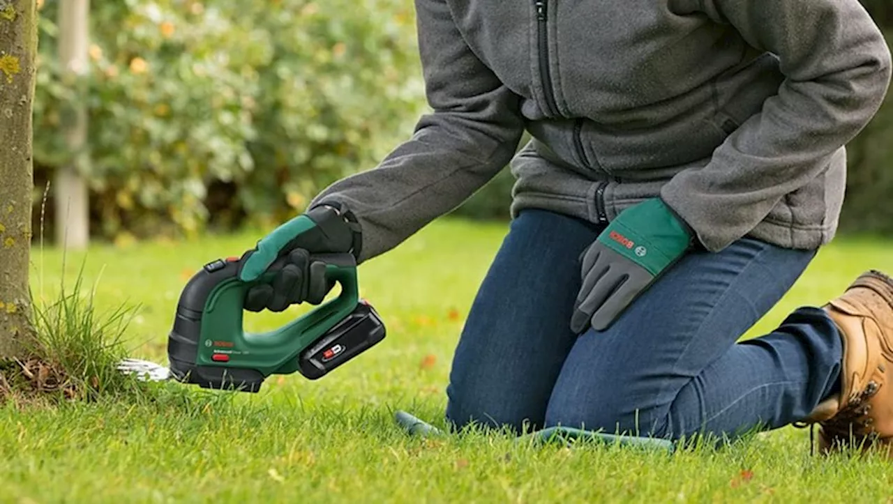 Jardiniers : cette cisaille à gazon Bosch va vous aider à embellir votre jardin