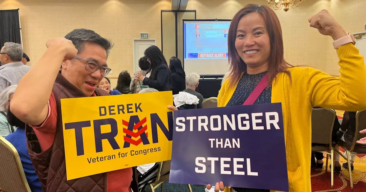 Democrat Derek Tran's lead over GOP Rep. Michelle Steel inches upward