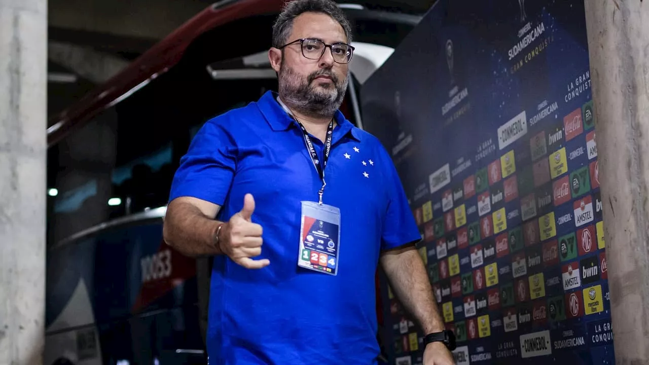 CEO do Cruzeiro confirma negociação com Gabigol e fala sobre permanência de Diniz