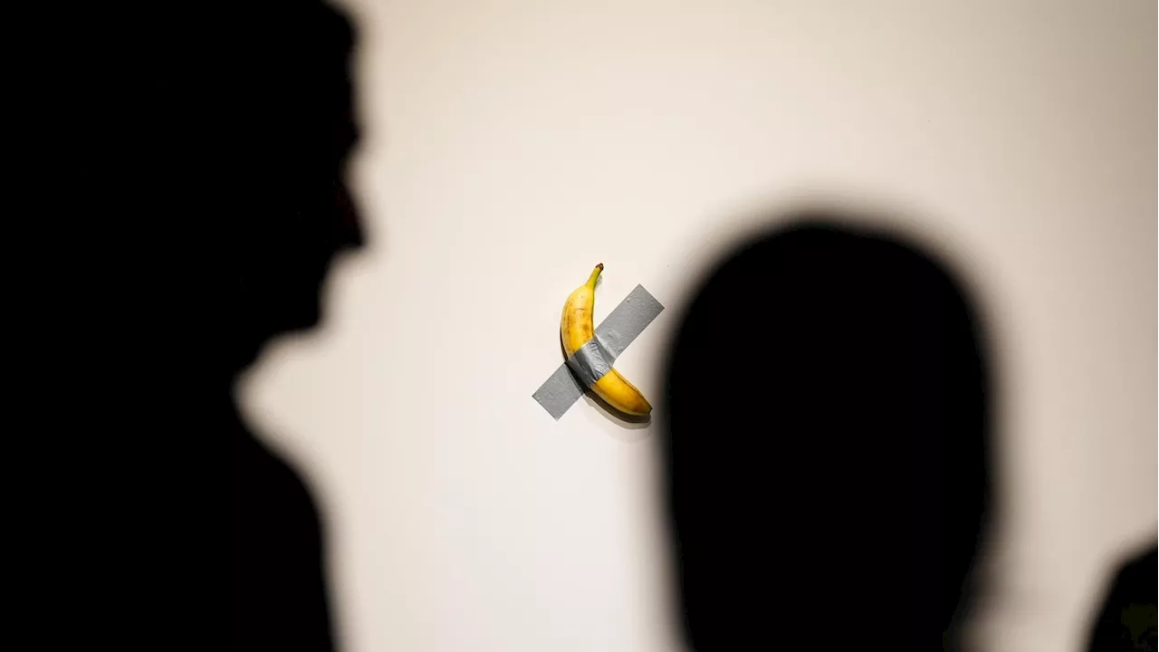 Maurizio Cattelan'in 'Banana' İşte Bir Sanat Eseri