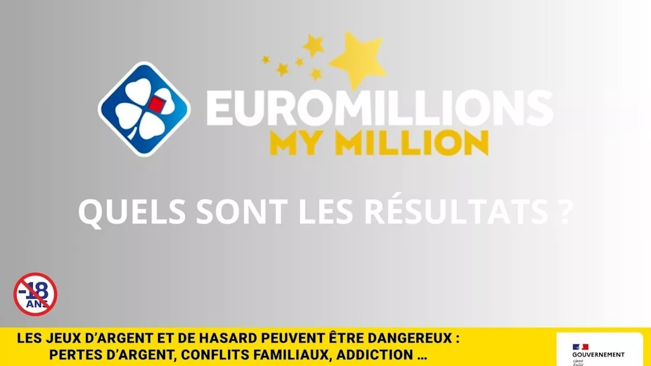 Les résultats de l’EuroMillions de la FDJ du mardi 26 novembre 2024