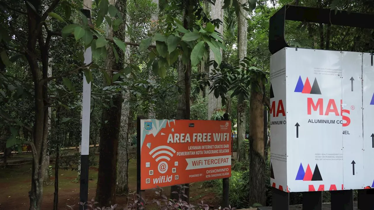 Pemkot Tangsel Sebar 1.078 Wifi Gratis di Ruang Publik untuk Warga, di Mana Saja?