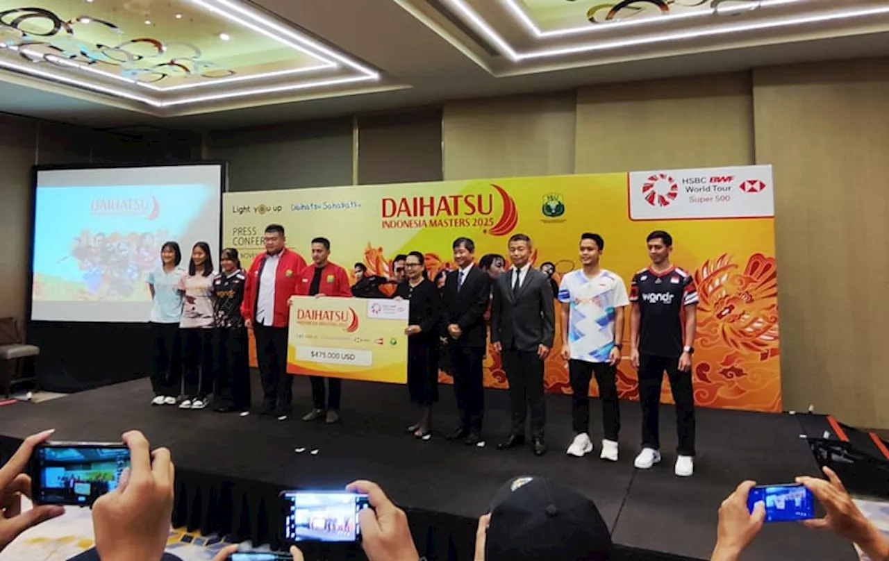 Daihatsu Indonesia Masters Kembali Digelar pada Januari 2025