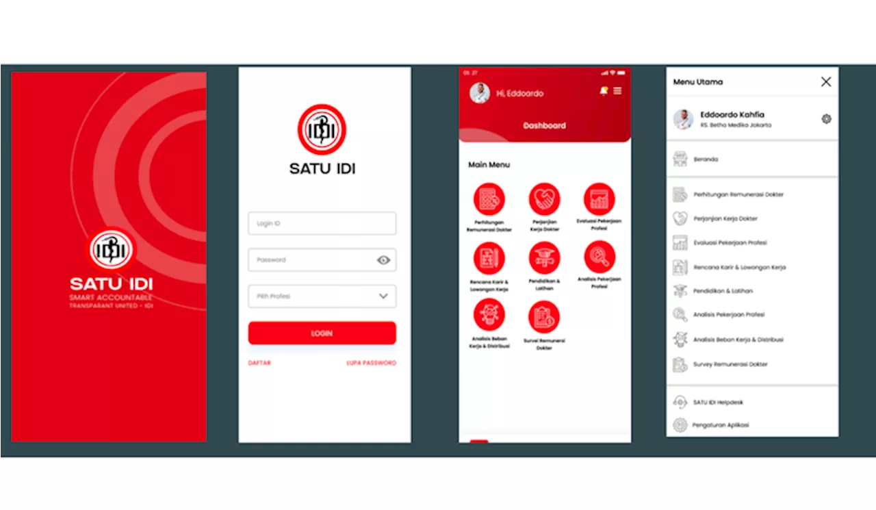 PB IDI Luncurkan Aplikasi Satu IDI Untuk Tata Kelola SDM Dokter di Indonesia