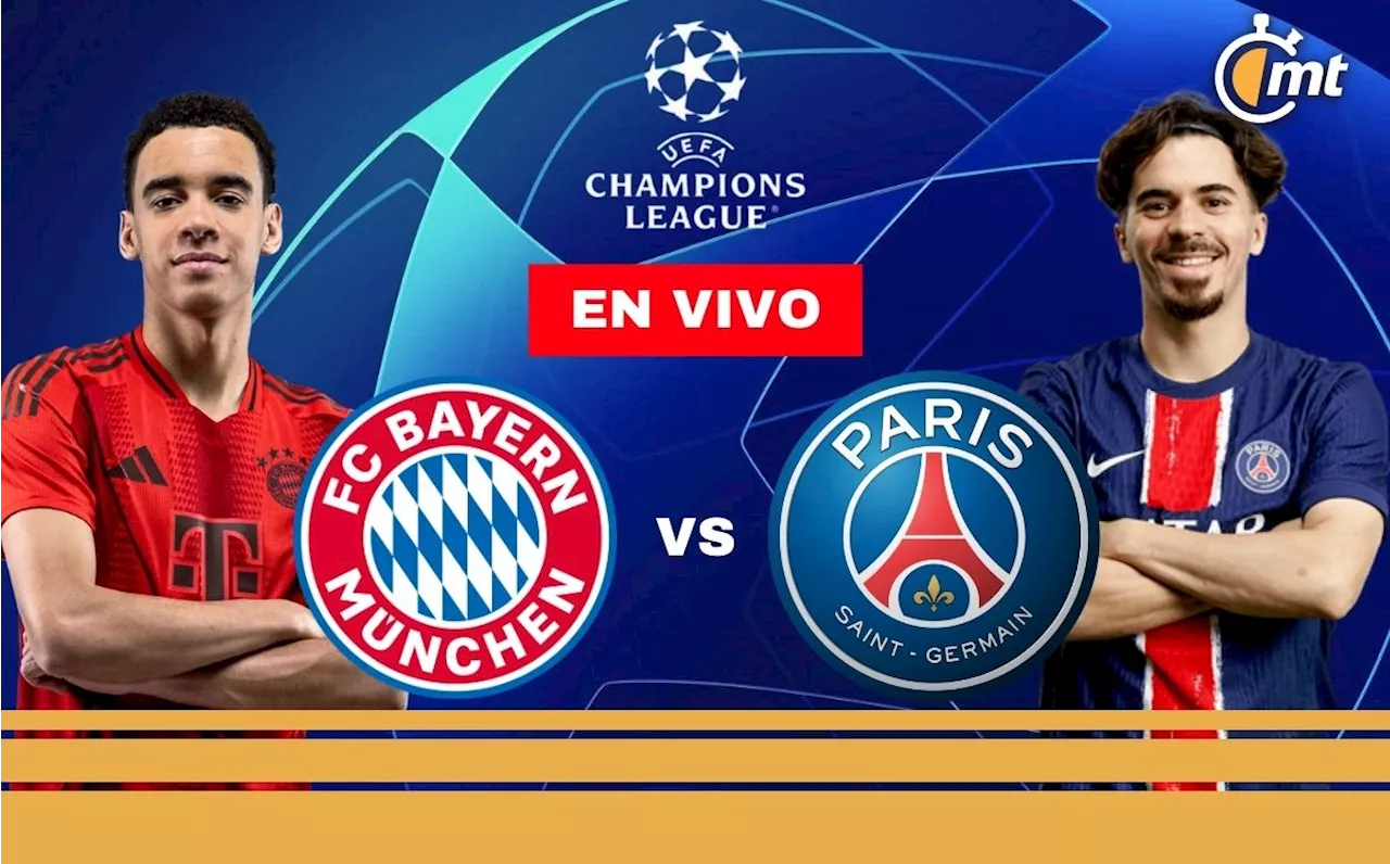 Bayern vs PSG: Horario y dónde ver partido hoy online Champions League 2024