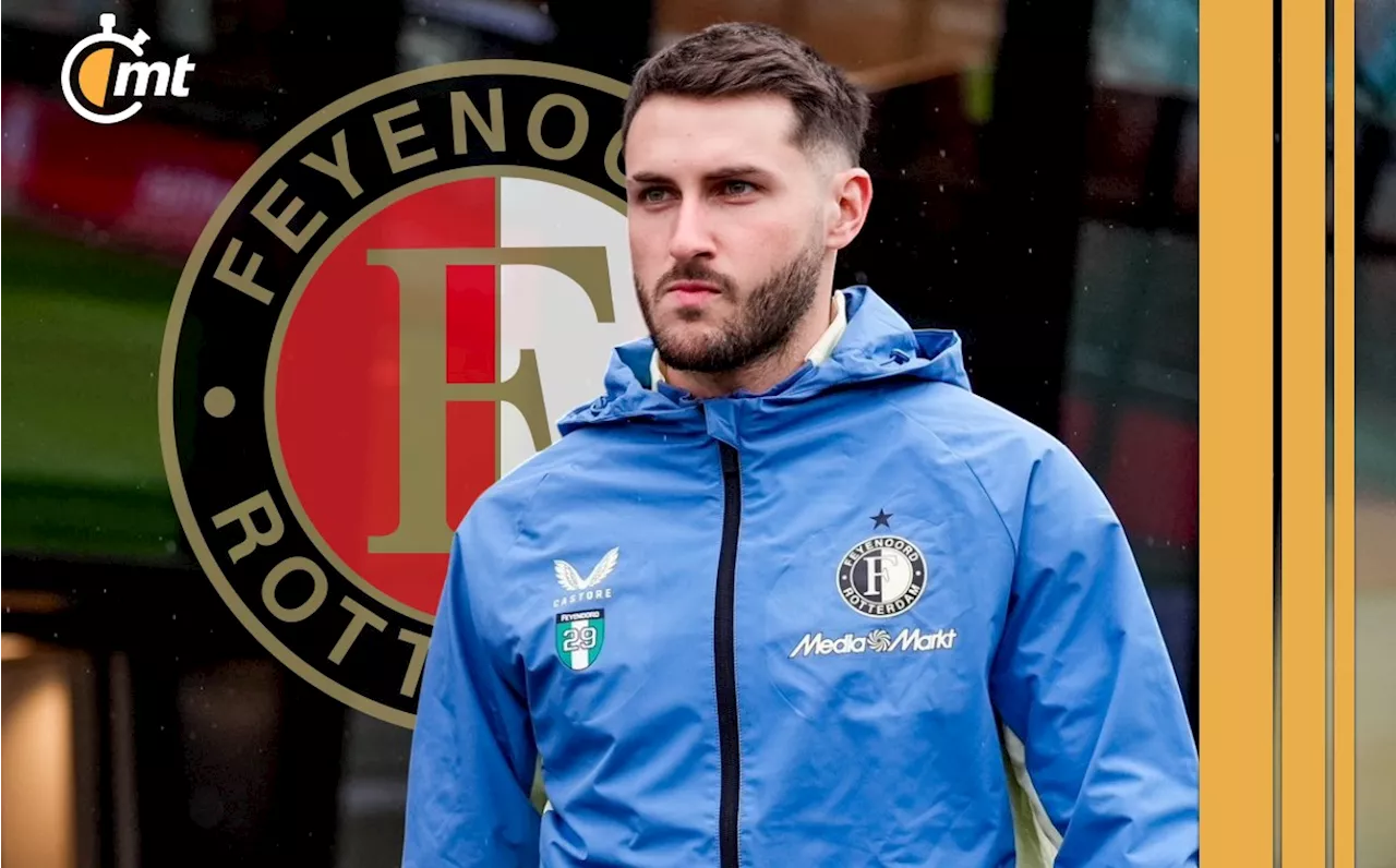 Santiago Giménez, convocado por Feyenoord para juego ante Man City de Champions