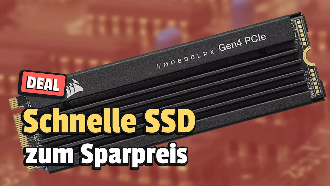 Maximiert euren PS5-Speicher mit der SSD von Corsair: fast 40% günstiger am Black Friday