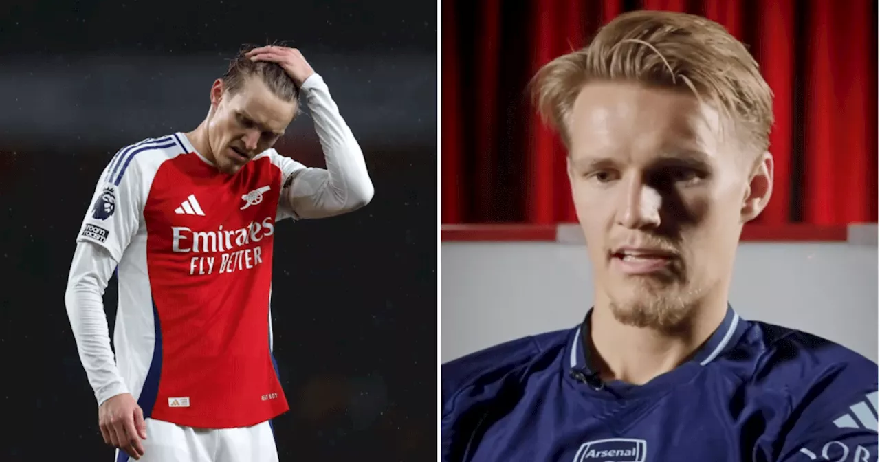 Arsenal captain Martin Odegaard names his toughest ever opponent in the Premier League