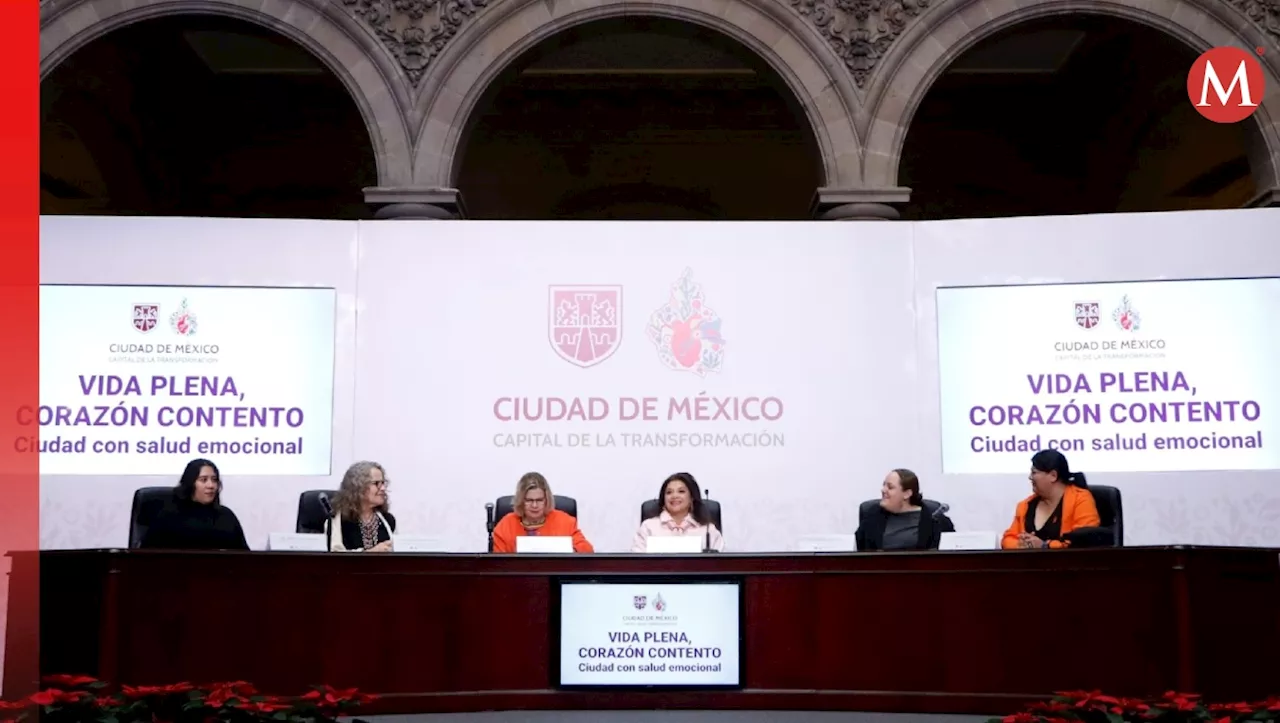 Presenta Brugada programa para atender la Salud Mental; se destinarán 100 mdp