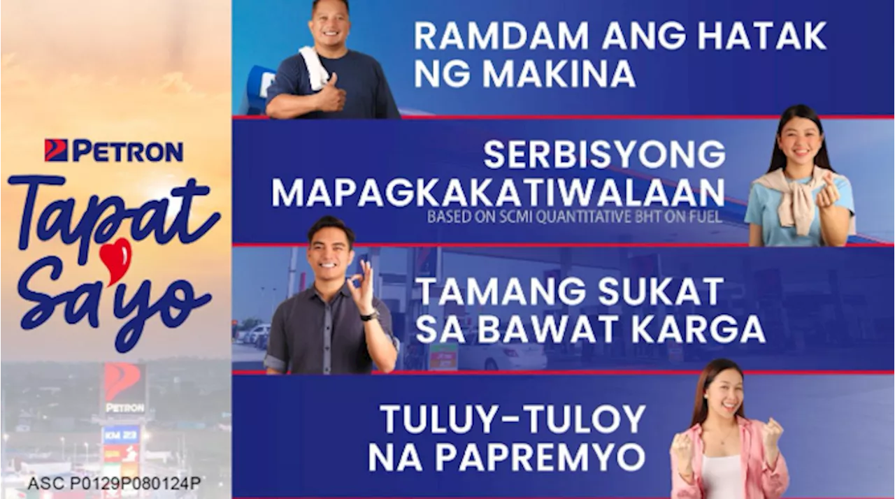 Petron Launches 'Tapat Sa'Yo' Campaign to Reinforce Commitment to Filipino Motorists