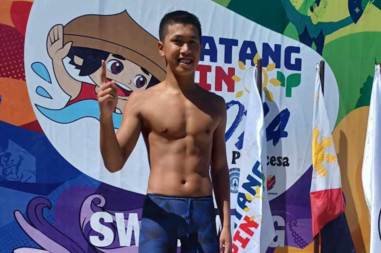 Swimmer, trackster shine in Batang Pinoy