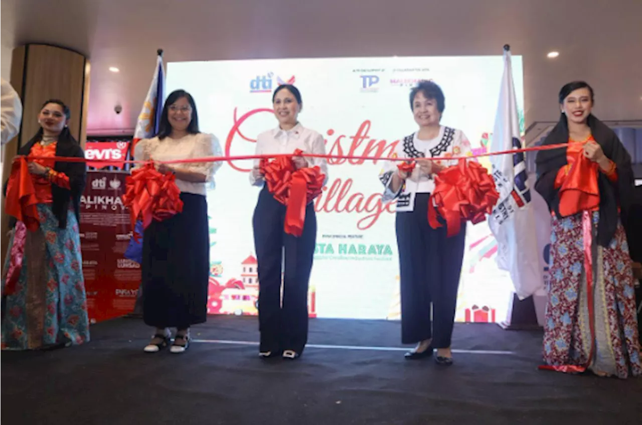 Unwrap the spirit of Filipino creativity and festivity: Christmas Village Fair and National Fiesta Haraya