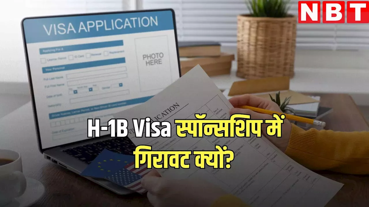 क्यों H-1B Visa स्पॉन्सरशिप में आई गिरावट? एक्सपर्ट्स ने बताई वजह