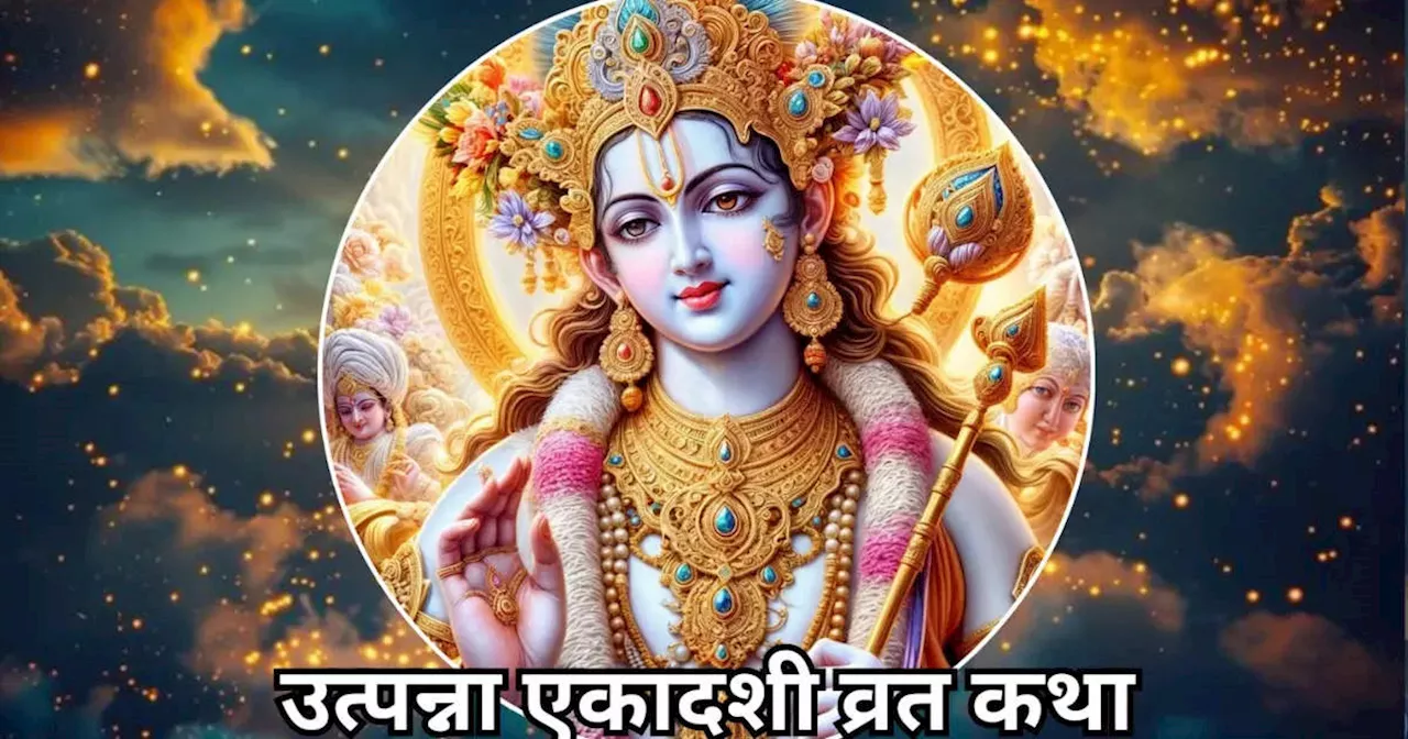 Utpanna Ekadashi Vrat Katha in Hindi : उत्पन्ना एकादशी व्रत कथा, इसके पाठ से हर कार्य में मिलती है सिद्धि, बन जाते हैं सभी बिगड़े काम