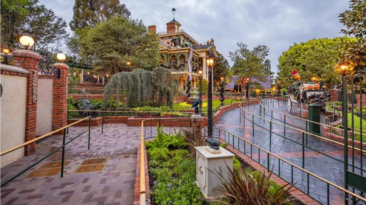 Disneyland just unveiled the Haunted Mansion's ghoulishly gorgeous new grounds