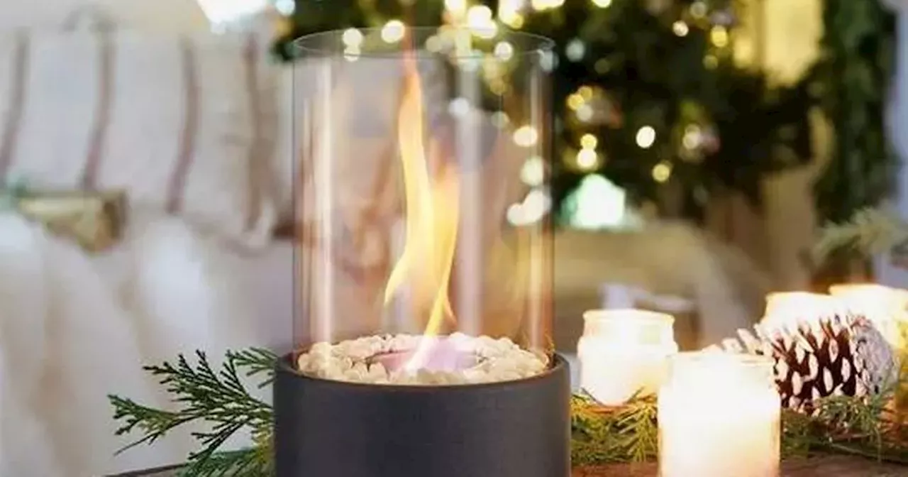 Debenhams' £72 tabletop fireplace slashed to £24 in early Black Friday sale