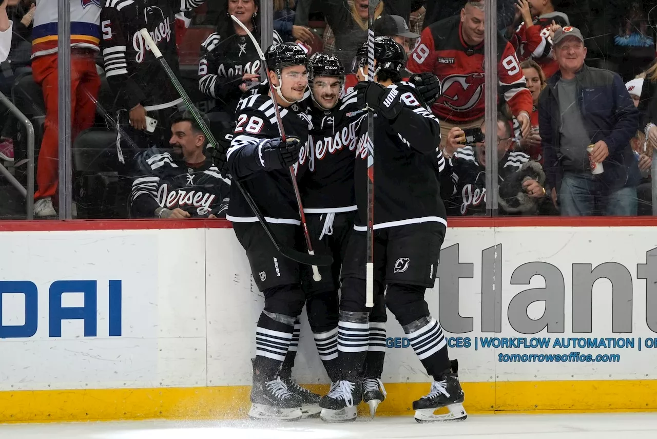 Devils’ Nico Hischier’s 1st career hat trick, huge penalty kill spark emotional win