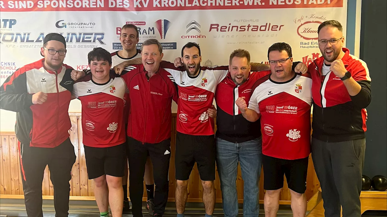 KV Kronlachner: Erster Heimsieg seit Wiederaufstieg in die Landesliga