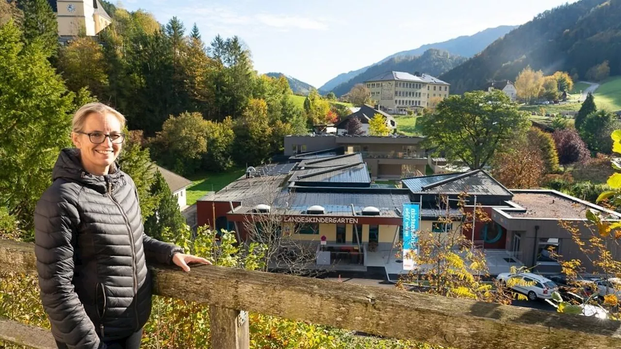 NÖN.at: Bürgermeisterin Freut Sich Über Fertiggestellten Kindergartenzubau