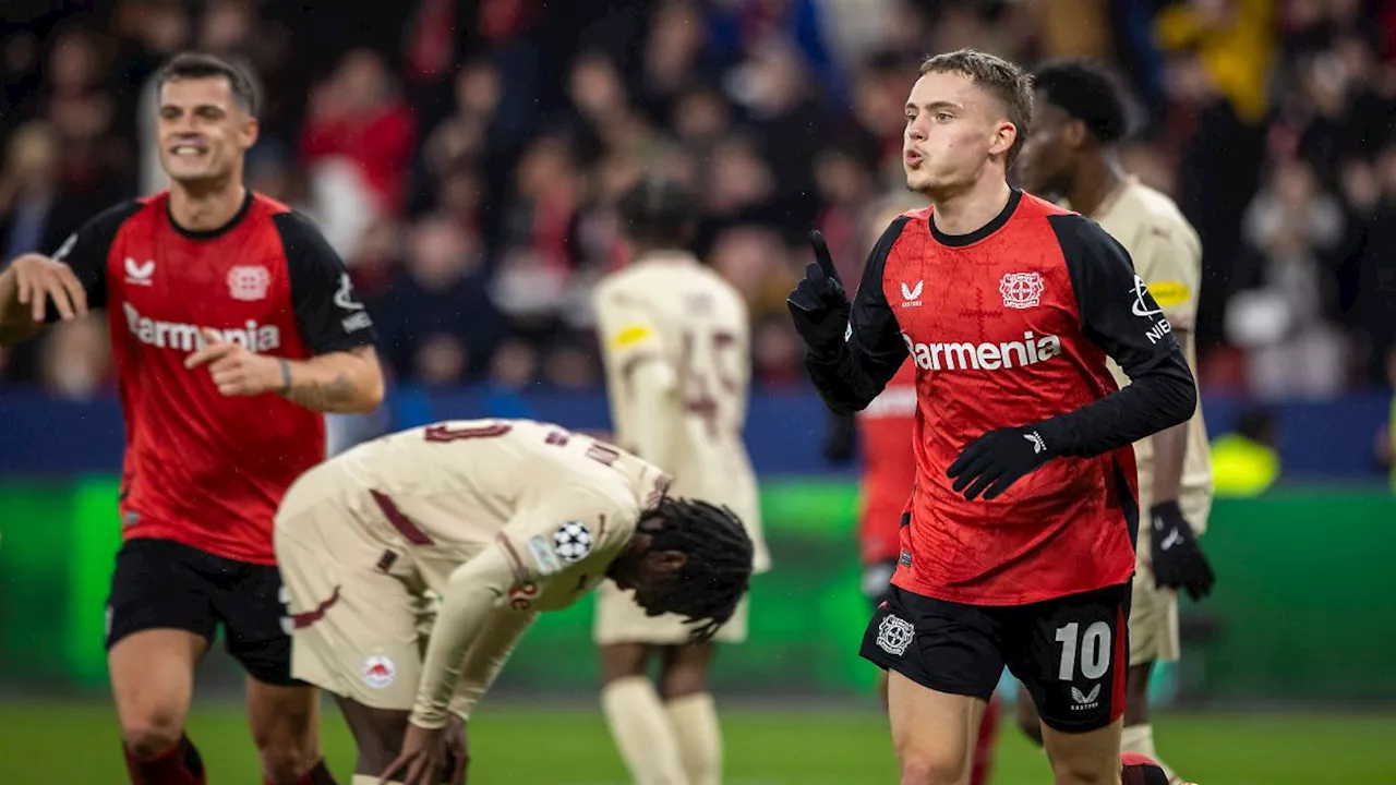 Bayer Leverkusen schlägt RB Salzburg in Champions League deutlich: Florian Wirtz mit Doppelpack