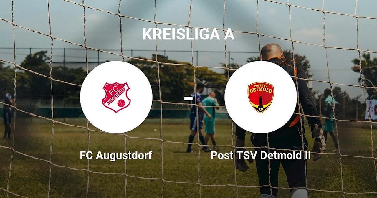 FC Augustdorf im Duell gegen Post TSV Detmold II deutlich überlegen