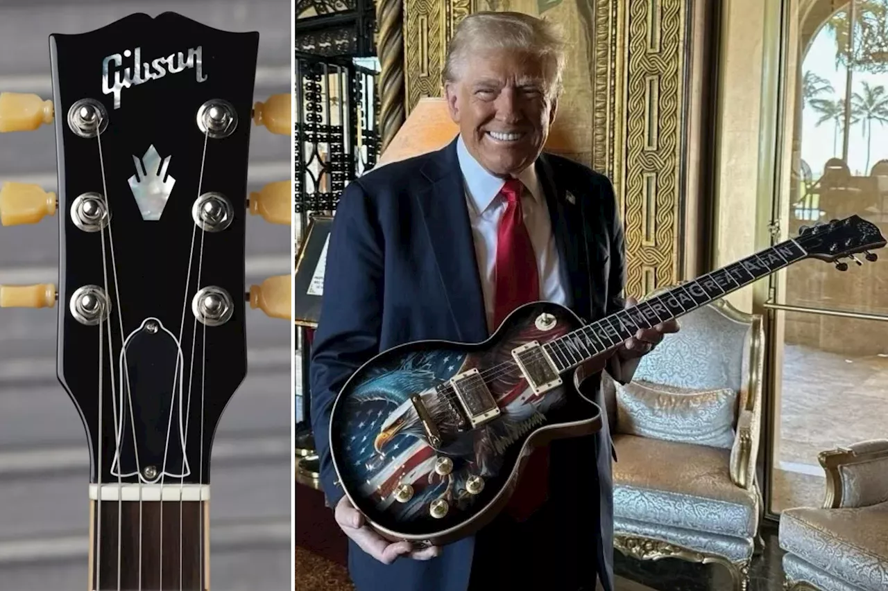 Gibson threatens to sue maker of Trump Guitars for allegedly ripping off Les Paul