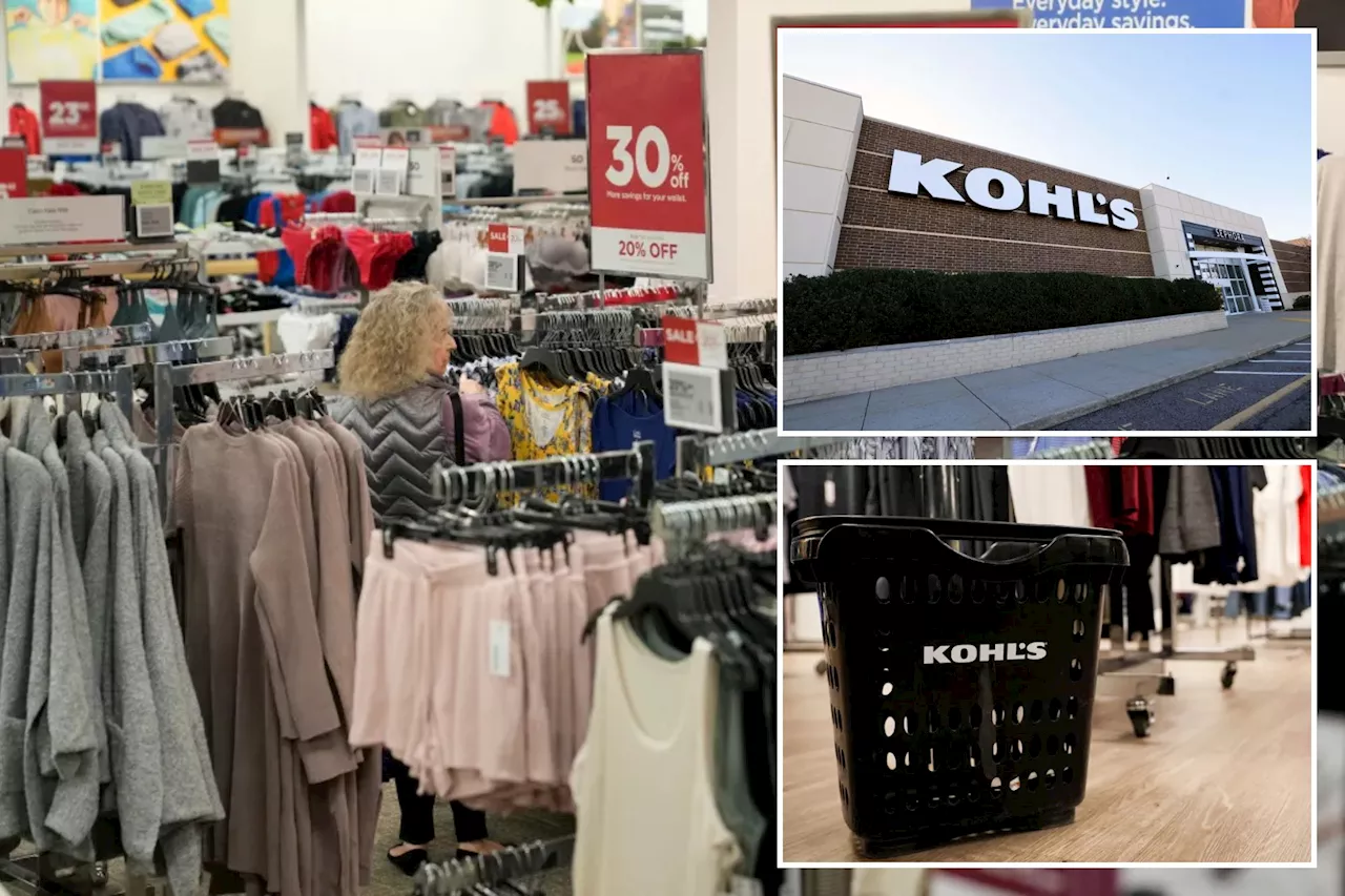 Kohl's shares tank 20% as CEO abruptly quits before crucial Black Friday kickoff