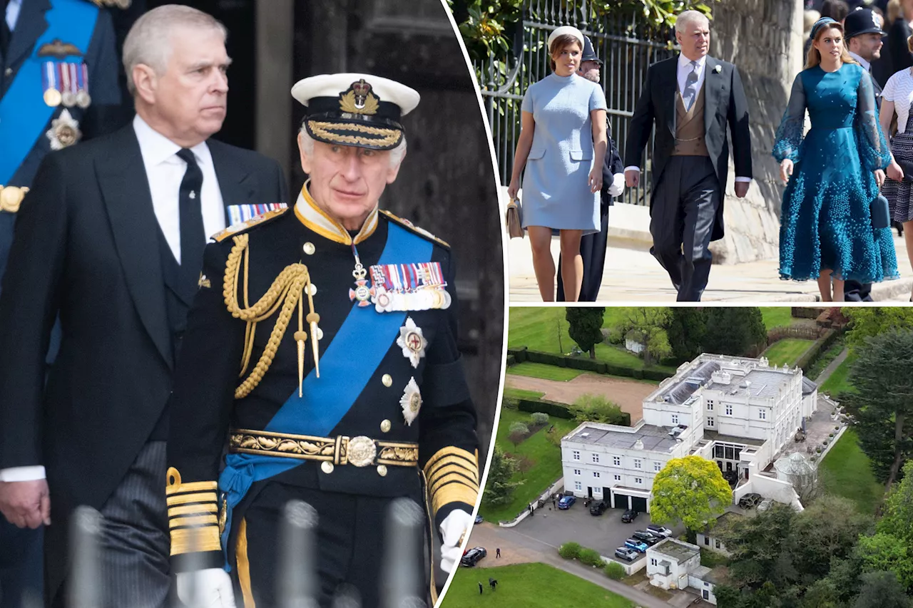 Prince Andrew receives weekend visits from these concerned royals as eviction war with King Charles heats up: report